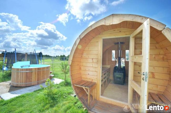 Wielkanoc w domu na Mazurach z domowym SPA ( sauna, jakuzzi)