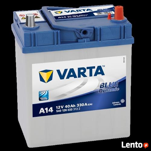 Akumulator Varta Blue Dynamic 12V 40Ah 330A A14 Kraków Azory Kraków