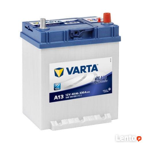 Akumulator Varta Blue Dynamic 12V 40Ah 330A A13 Kraków Azory