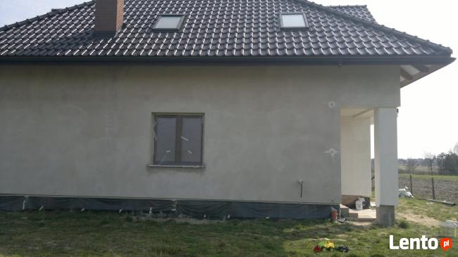 Malowanie elewacji, domów.