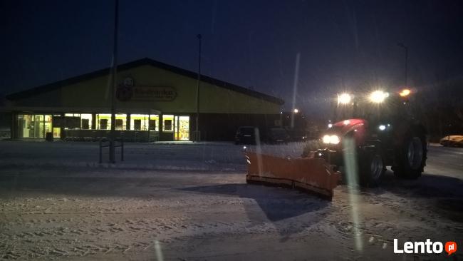 Odśnieżanie parkingów, centrum handlowych, dróg gminny