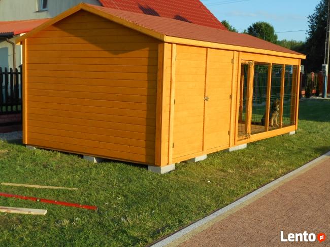 Kojec z pomieszczeniem gospodarczym 6 na 3 m