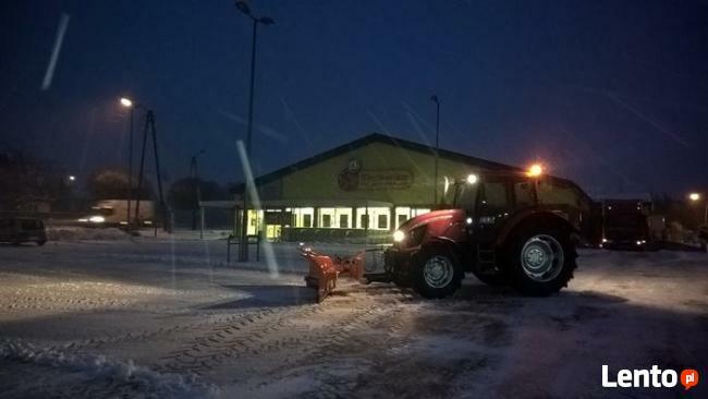 Odśnieżanie parkingów, centrum handlowych, dróg gminny