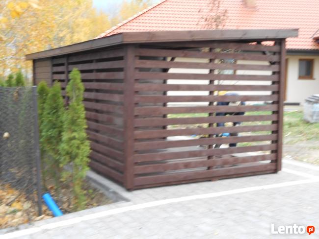 Drewutnia ze schowkiem 2 na 3 m