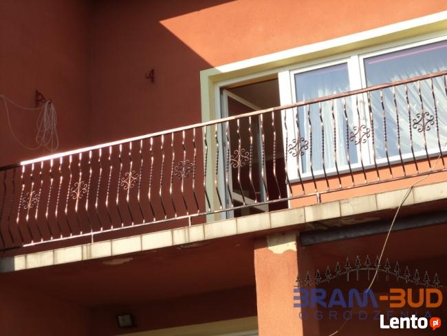 Balustrada zewnętrzna + miniowanie i malowanie natryskowe