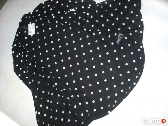 H&M narzutka Czarna Białe GROCHY NOWA 36 38 S M