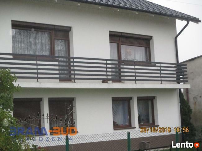 Balustrada zewnętrzna + miniowanie i malowanie natryskowe