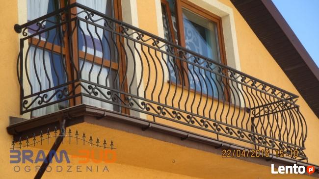 Balustrada zewnętrzna + miniowanie i malowanie natryskowe