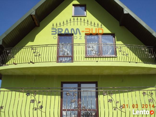 Balustrada zewnętrzna + miniowanie i malowanie natryskowe