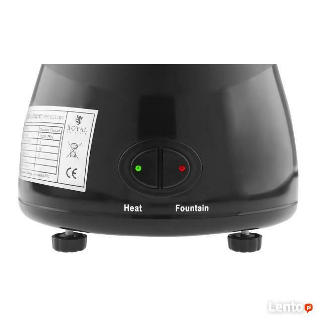 Fontanna czekoladowa do 2 kg czekolady na wesela, komunie FV