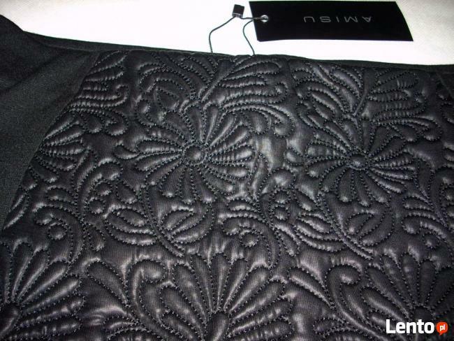 AMISU spódnica Pikowana Kwiaty NOWA M L