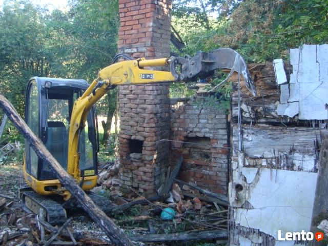 minikoparka, wywrotka
