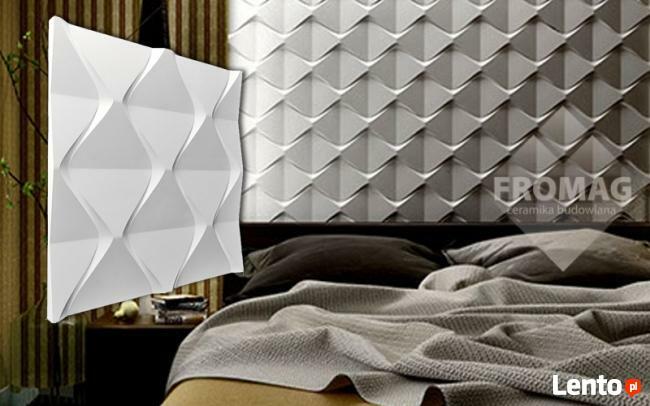 płytki czarne SZARE białe elewacja foggia bianco gris nero