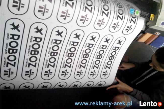 Ulotki wizytówki plakat naklejki dobra tania Drukarnia Mińsk