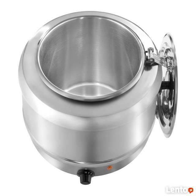 Kociołek do zupy elektryczny stal nierdzewna 10 L FV