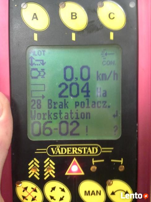 Vaderstad Rapid Wyświetlacz Komputer Naprawa Sterownik