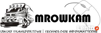 Transport materiałów sypkich wywrotkami - kruszywo, piaski.