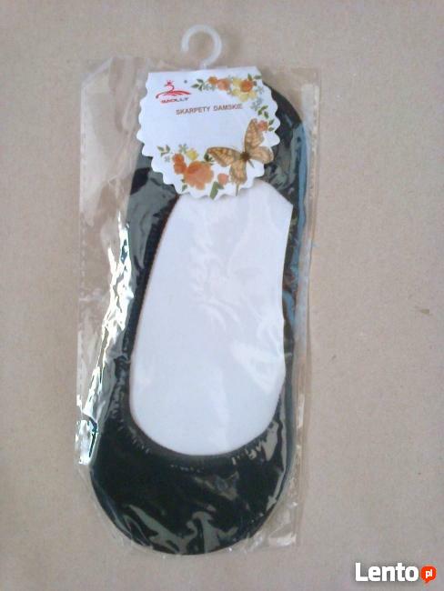 Czarne stopki damskie