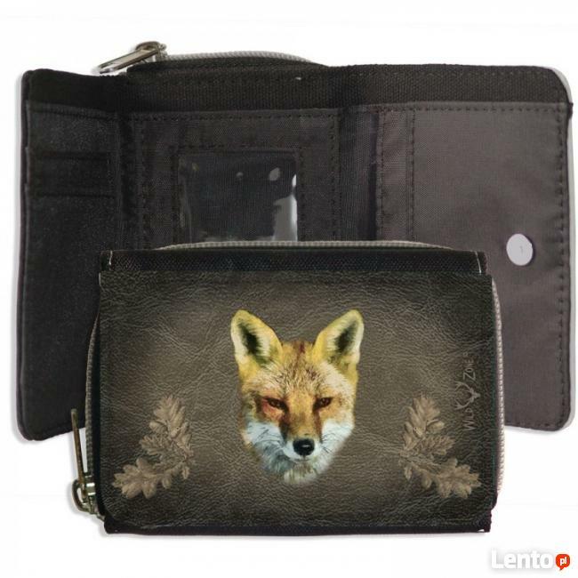 Portfel na zatrzask z motywem myśliwskim Sklep Rykowisko