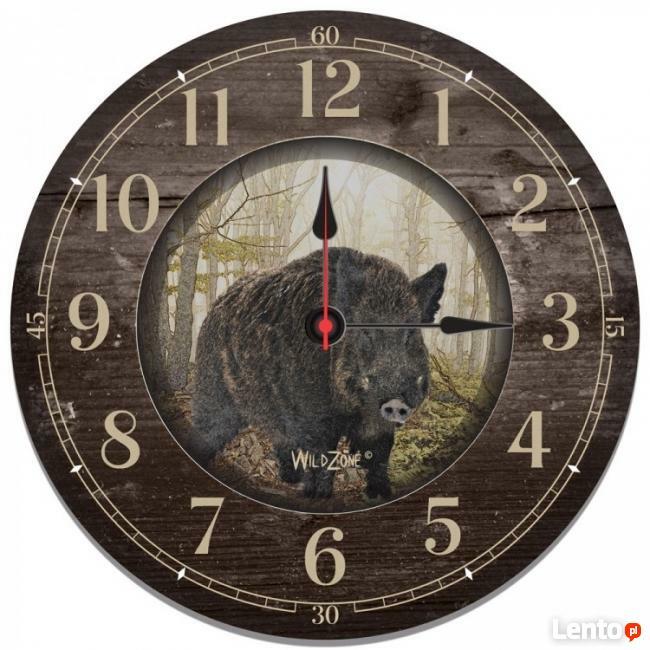 Zegar okrągły z motywem myśliwskim Sklep Myśliwski Rykowisko