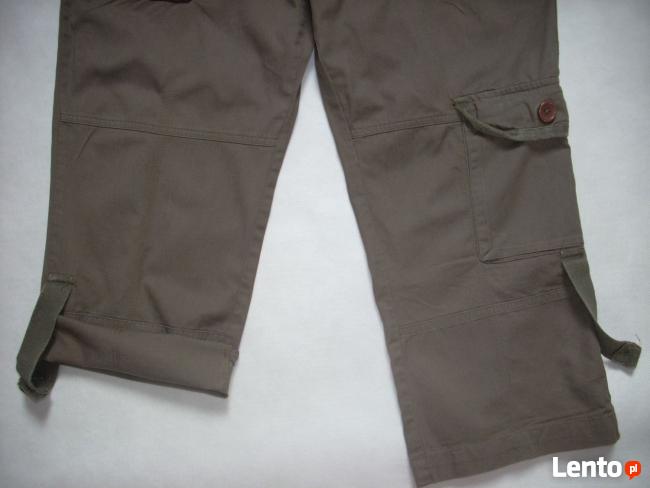 COLOURS spodnie 4/5 Bojówki j nowe 38 40