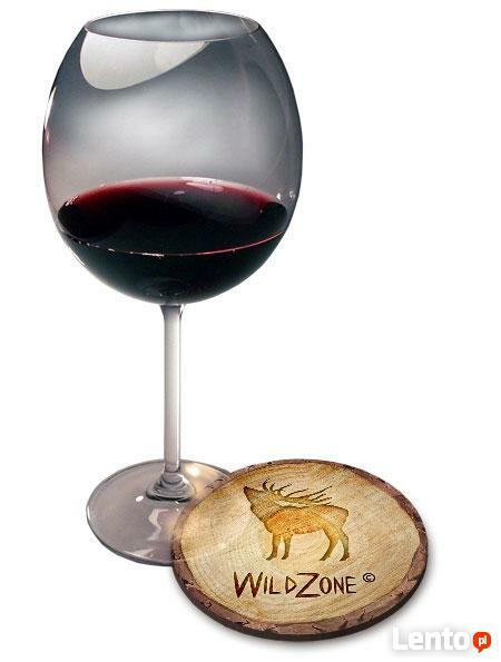 Podstawka pod kieliszek okrągła Sklep Myśliwski Rykowisko