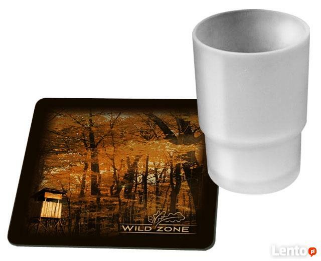 Podstawka pod kubek z motywem myśliwskim Sklep Rykowisko