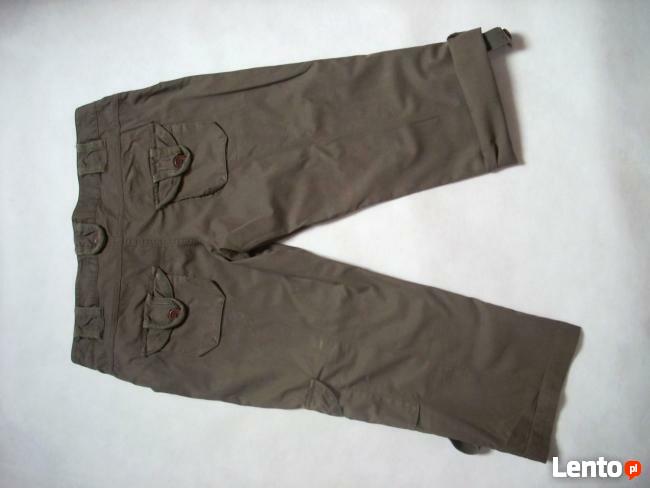 COLOURS spodnie 4/5 Bojówki j nowe 38 40