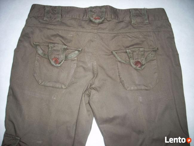 COLOURS spodnie 4/5 Bojówki j nowe 38 40