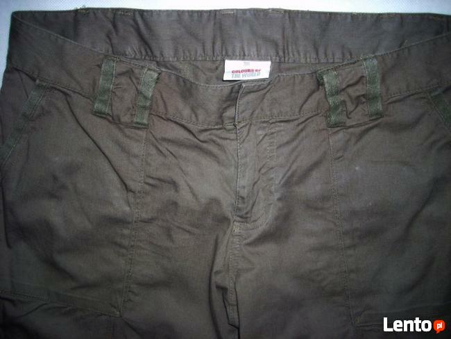 COLOURS spodnie 4/5 Bojówki j nowe 38 40