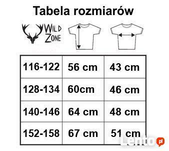 T-shirt myśliwski dla dzieci Sklep Myśliwski Rykowisko