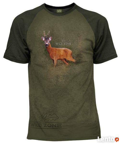 T-shirt z rękawem typu Reglan Sklep Myśliwski Rykowisko