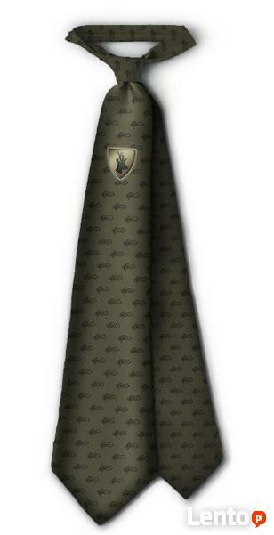 Krawat z motywem myśliwskim Sklep Myśliwski Rykowisko