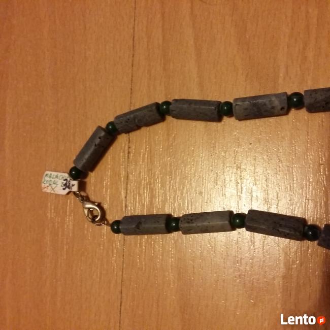 Korale kolia z kamieni szlachetnych - okazja wyprzedaż