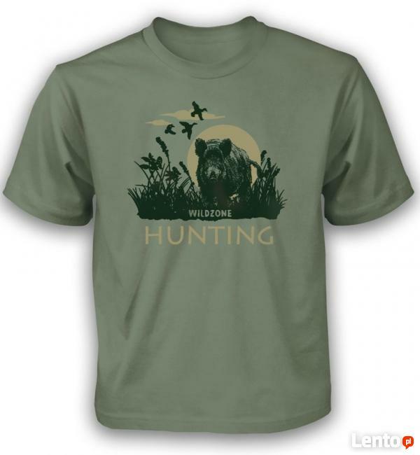 T-shirt myśliwski dla dzieci Sklep Myśliwski Rykowisko