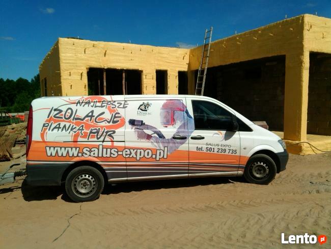 Ocieplanie Piana PUR poddasza fundamenty prace wykończeniowe