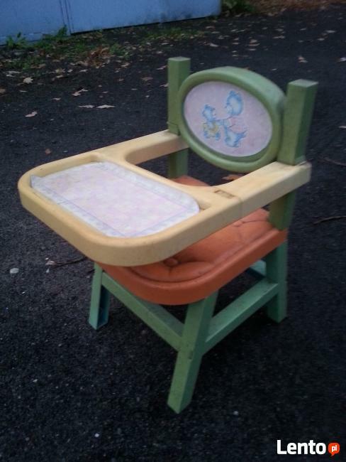 Krzesełko dla lalek do karmienia dziecka - Sprzedam