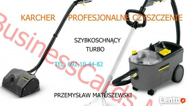 STĘSZEW KARCHER PRANIE CZYSZCZENIE ODGRZYBIANIE