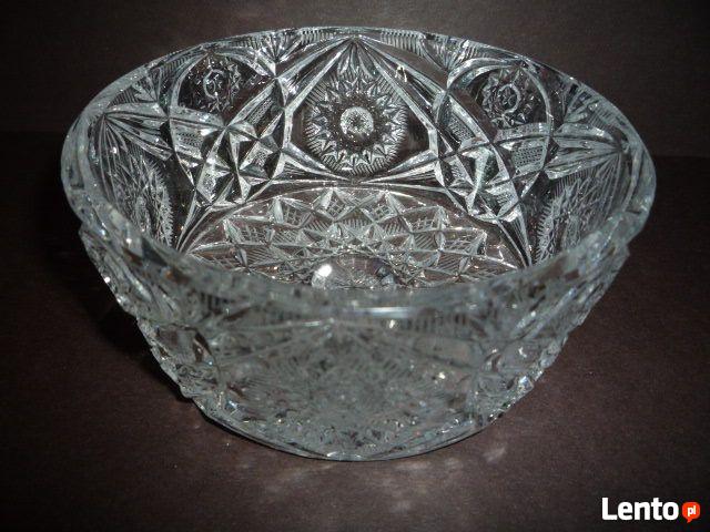 Nowy KRYSZTAŁ Kryształowa Misa Salaterka Kryształy Cacko PRL