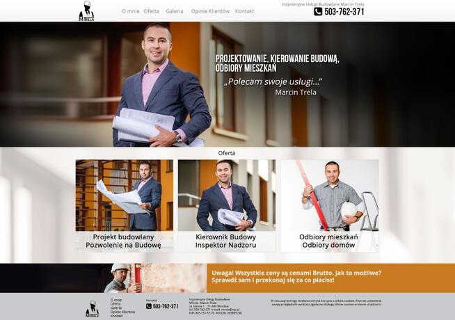 Adaptacja gotowych projektów, Architekt, pozwolenie na budowę