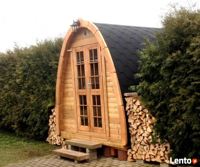 Sauna ogrodowa Domek saunowy POD 2,4x2,3metry dł