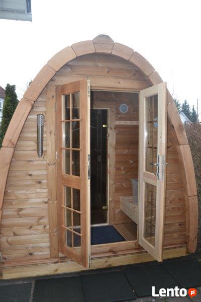 Sauna ogrodowa Domek saunowy POD 2,4x2,3metry dł