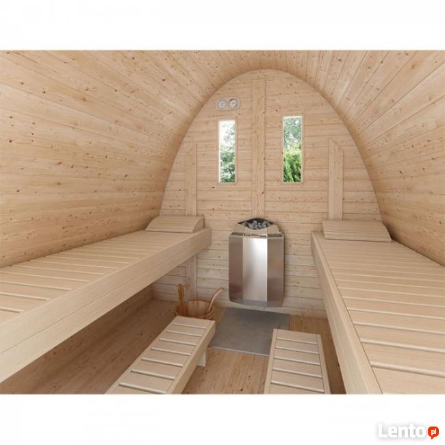 Sauna ogrodowa Domek saunowy POD 2,4x2,3metry dł