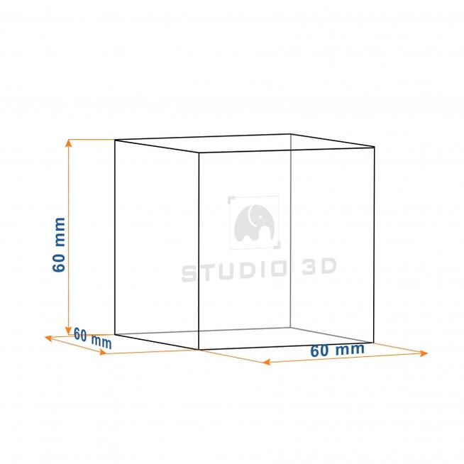 Kryształowy przycisk do papieru GRAWER 3D Statuetka