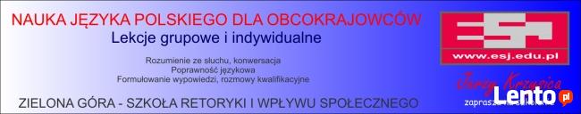 Nauka języka polskiego dla obcokrajowców Zielona Góra