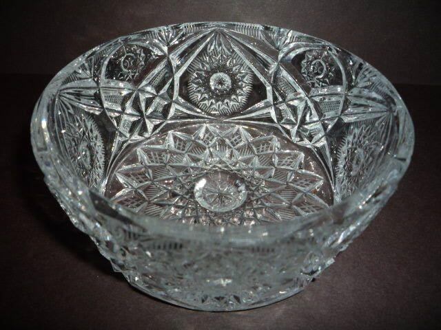 Nowy KRYSZTAŁ Kryształowa Misa Salaterka Kryształy Cacko PRL