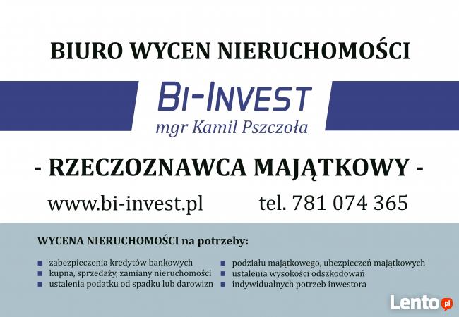 Wycena Nieruchomości/Rzeczoznawca Majątkowy/woj. lubelskie