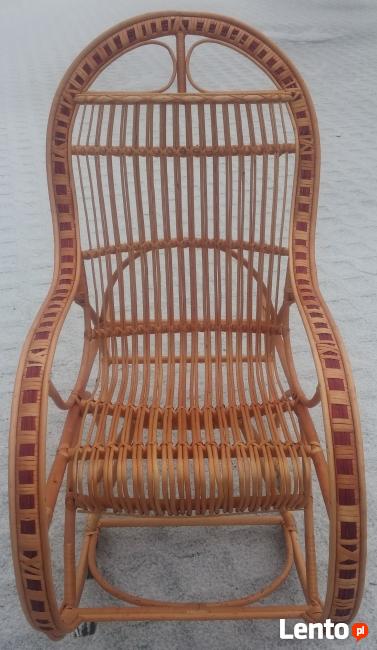 Fotel bujany wiklinowy, Lublin, zobacz