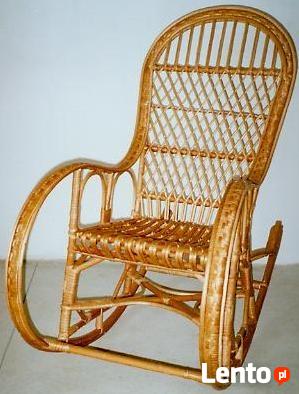 Fotel bujany wiklinowy, Lublin, zobacz