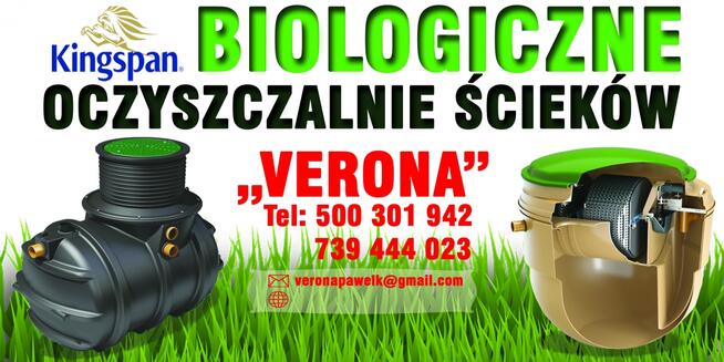 Przydomowe BIOLOGICZNE Oczyszczalnie/Oczyszczalnia Ścieków